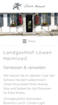Mobile Screenshot of loewen-heimiswil.ch